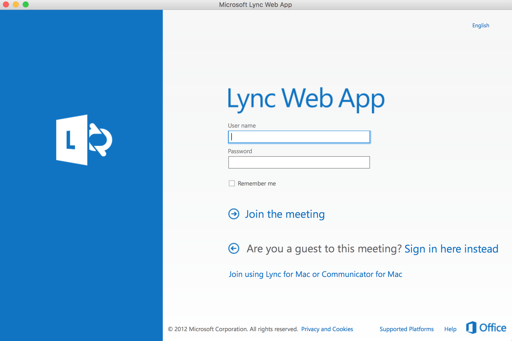 ms lync 2013 for mac